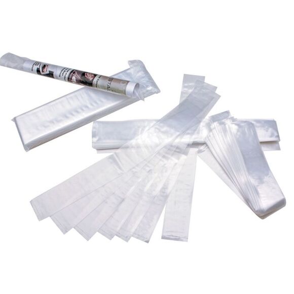 Plastic Poster Tubes 8x74.5 cm (100 pieces) Protective Sleeves - Picture 1 of 3